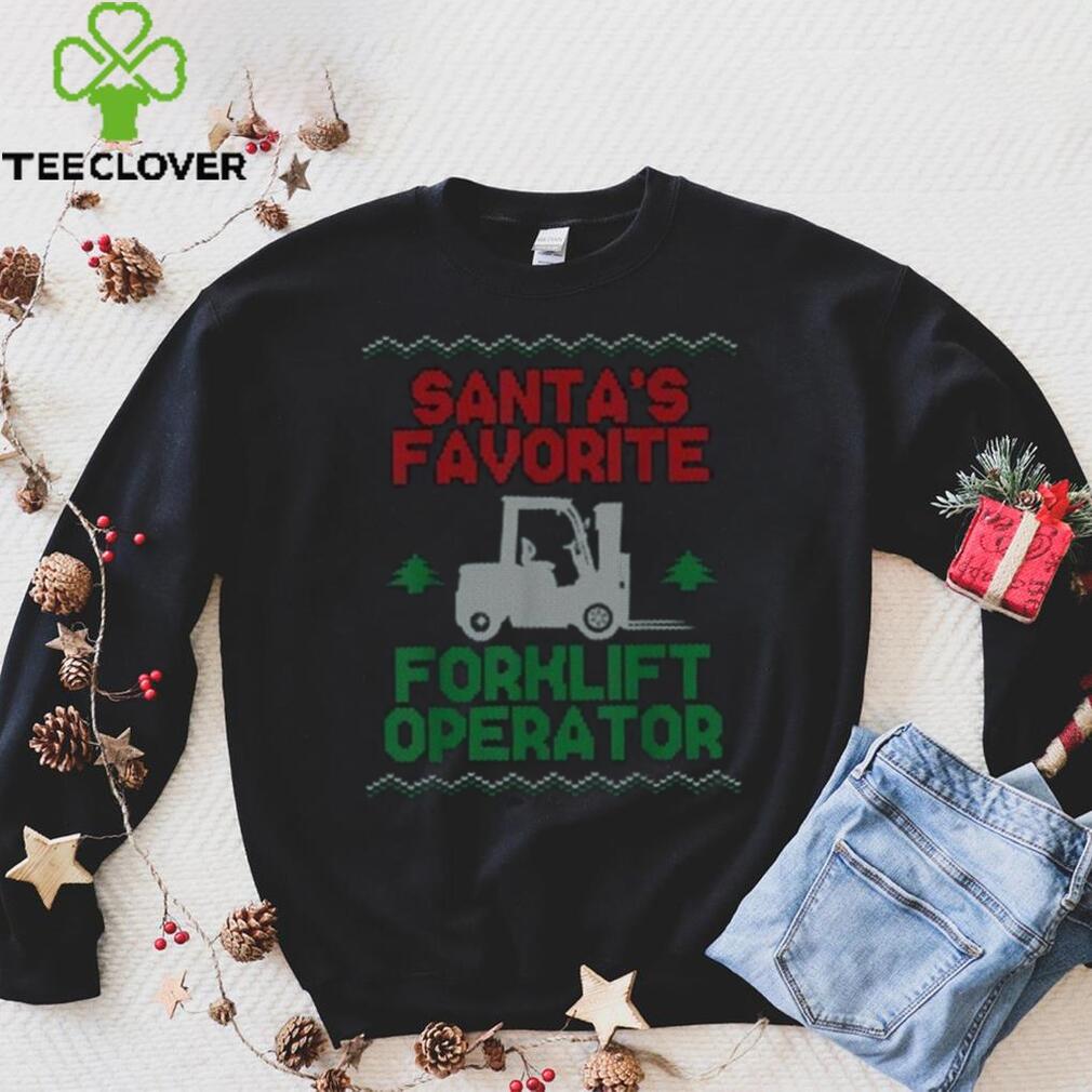 Certified Forklift Truck Operator Christmas Vintage Ugly Unisex Shirt Certified Forklift Truck Operator Christmas Vintage Ugly Unisex Shirt