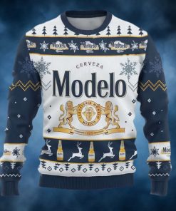 Cerveceria Modelo Beer Ugly Christmas Sweater, Faux Wool Sweater, Gifts For Beer Lovers, International Beer Day, Best Christmas Gifts For 2022 – Prinvity