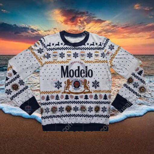 Cerveza Modelo Mexico Ugly Christmas Sweater