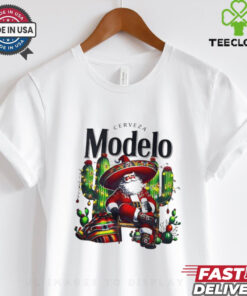 Cerveza Modelo santa claus merry christmas shirt
