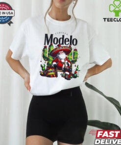 Cerveza Modelo santa claus merry christmas shirt