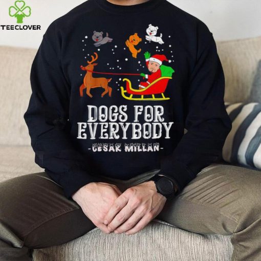 Cesar Millan dog for everybody paw Merry Christmas hoodie, sweater, longsleeve, shirt v-neck, t-shirt