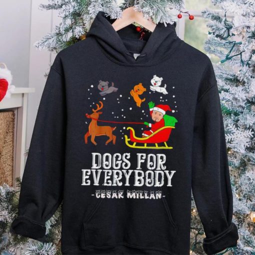 Cesar Millan dog for everybody paw Merry Christmas hoodie, sweater, longsleeve, shirt v-neck, t-shirt