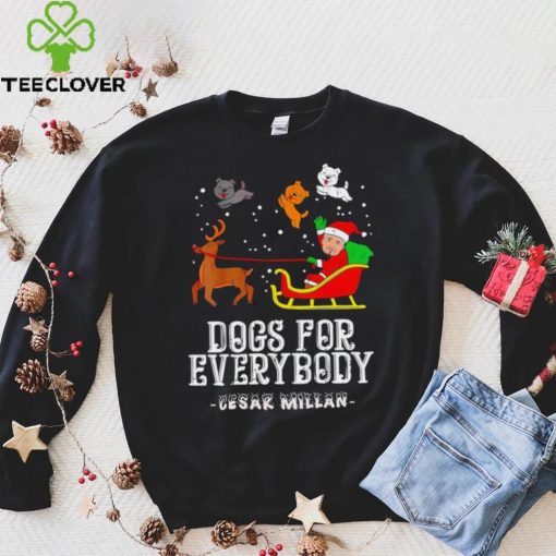 Cesar Millan dog for everybody paw Merry Christmas hoodie, sweater, longsleeve, shirt v-neck, t-shirt