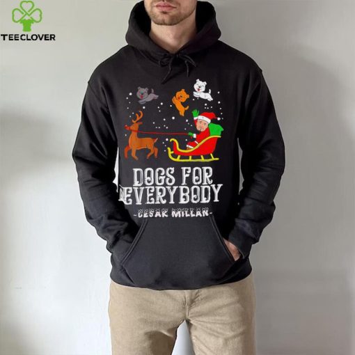 Cesar Millan dog for everybody paw Merry Christmas hoodie, sweater, longsleeve, shirt v-neck, t-shirt