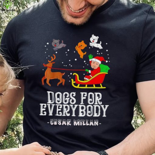 Cesar Millan dog for everybody paw Merry Christmas hoodie, sweater, longsleeve, shirt v-neck, t-shirt