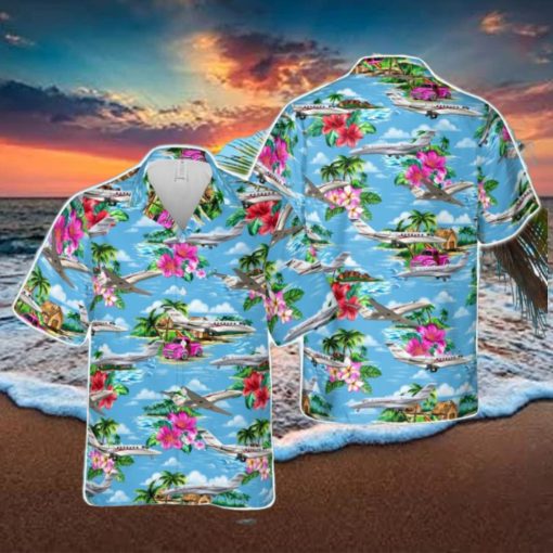 Cessna Citation XLS Hawaiian Shirt Beach Hoilday Summer Gift