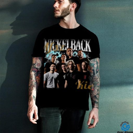Chad Kroeger Vintage Washed T Shirt Get Rollin’tour 2023 Album Retro Design Graphic Shirt