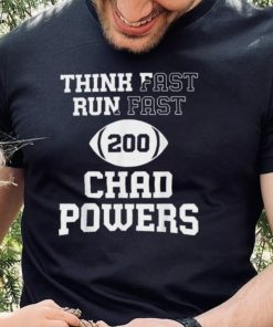 Chad Powers Think Fast Run Fast Shirt Football Unisex Gift For Fans