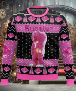 Chainsmoking Booster Jingle All the Way Ugly Sweater