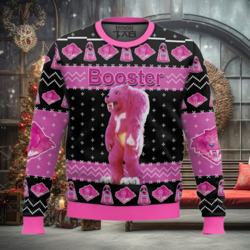 Chainsmoking Booster Jingle All the Way Ugly Sweater