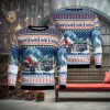 Auburn Tigers Skull Flower Ugly Christmas Ugly Sweater