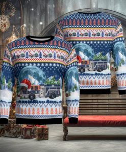 Champaign, Illinois, Illinois Fire Service Institute Aop Ugly Sweater 3D Gift For Men And Women