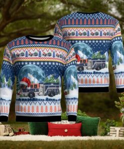 Champaign, Illinois, Illinois Fire Service Institute Aop Ugly Sweater 3D Gift For Men And Women