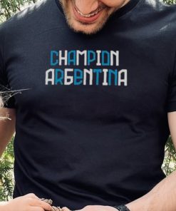 Champion Argentina Leo Messi World Cup 2022 T Shirt