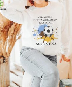 Champion Argentina Qatar World Cup 2022 T shirt Design