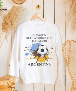 Champion Argentina Qatar World Cup 2022 T shirt Design