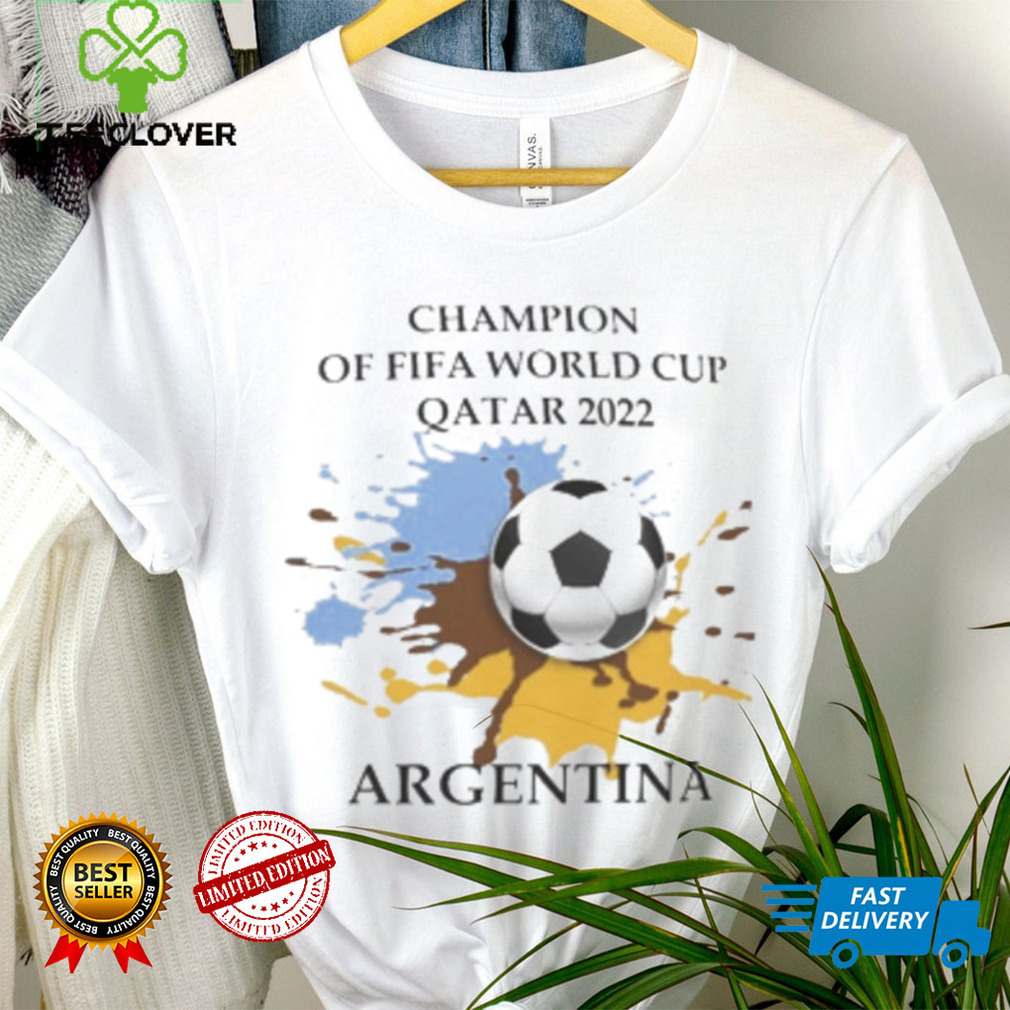 ARGENTINA World Cup Champions Qatar 2022 T shirt Design - Corkyshirt