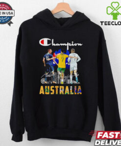 Champion Australia players signatures shirt 2 Champion Australia players signatures shirt
