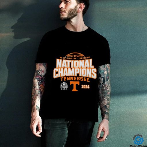 Champion Black Tennessee Volunteers 2024 NCAA Men’s Baseball College World Series Champions T Shirt