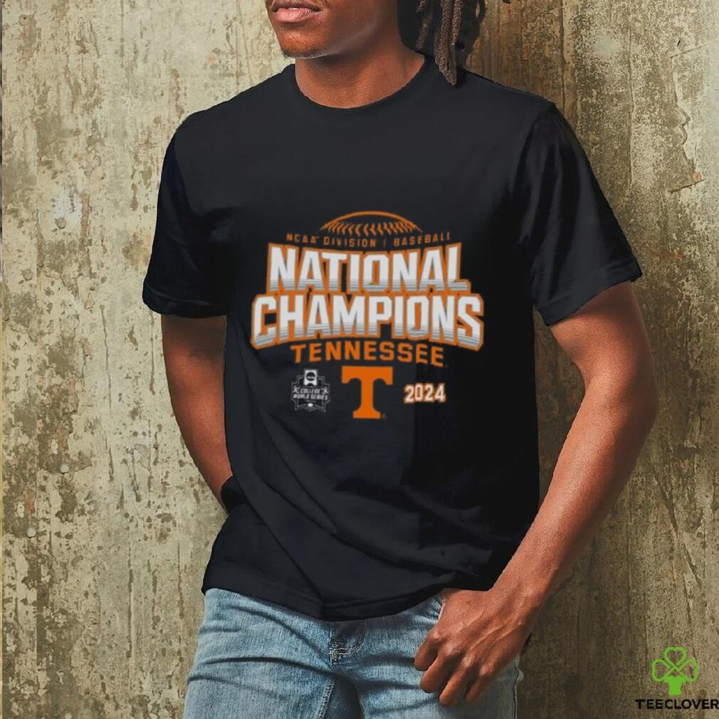 Champion Black Tennessee Volunteers 2024 NCAA Men’s Baseball College World Series Champions T Shirt Champion Black Tennessee Volunteers 2024 NCAA Men’s Baseball College World Series Champions T Shirt