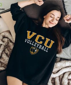 Champion Black VCU Rams Icon Logo Volleyball Jersey T Shirt