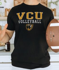 Champion Black VCU Rams Icon Logo Volleyball Jersey T Shirt