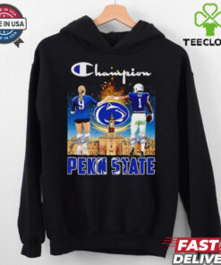 Champion Brianna Whitaker and Jaylen Reed Penn State signatures shirt