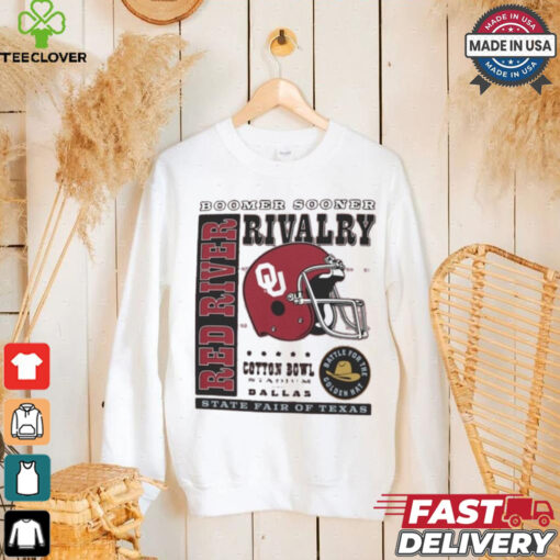Champion Crimson Oklahoma Sooners Red River Rivalry Slogan Boomer Sooner t shirt