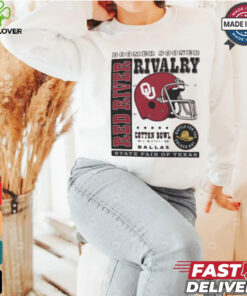 Champion Crimson Oklahoma Sooners Red River Rivalry Slogan Boomer Sooner t shirt