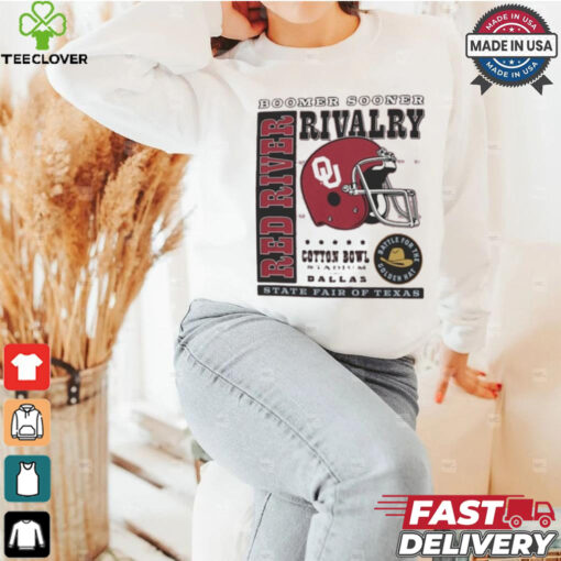 Champion Crimson Oklahoma Sooners Red River Rivalry Slogan Boomer Sooner t shirt