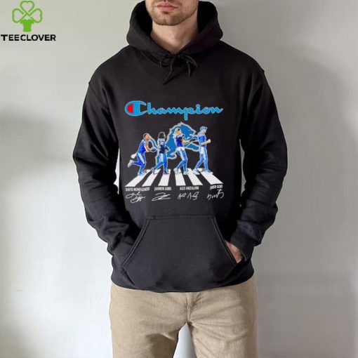 Champion Detroit Lions Abbey Road David Montgomery Jahmyr Gibbs Alex Anzalone signatures hoodie, sweater, longsleeve, shirt v-neck, t-shirt