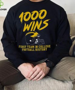 Champion Michigan Wolverines 1000 Wins T Shirt