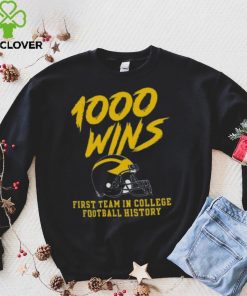 Champion Michigan Wolverines 1000 Wins T Shirt