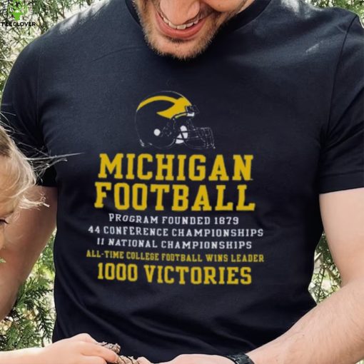 Champion Michigan Wolverines Football All Time Wins Leader T Shirt