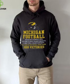 Champion Michigan Wolverines Football All Time Wins Leader T Shirt