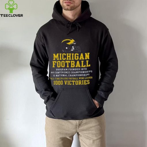 Champion Michigan Wolverines Football All Time Wins Leader T Shirt