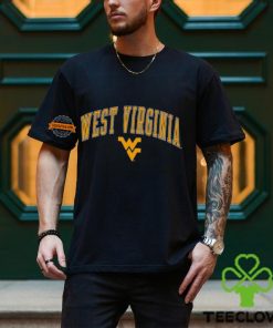 Champion Navy West Virginia Mountaineers Arch Over Logo Shirt