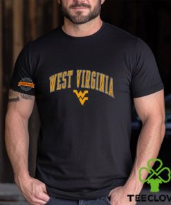 Champion Navy West Virginia Mountaineers Arch Over Logo Shirt