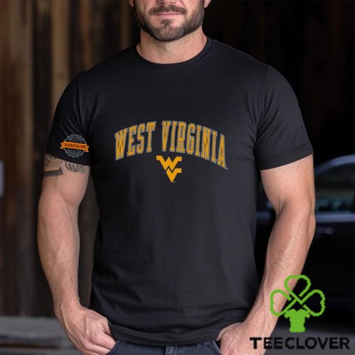 Champion Navy West Virginia Mountaineers Arch Over Logo Shirt