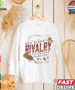 Champion Oatmeal Texas Longhorns vs. Oklahoma Sooners Red River Rivalry Corn Dog Match Up T shirt