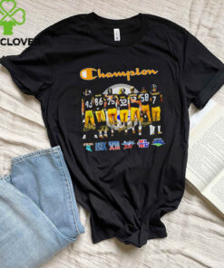 The **Champion Pittsburgh Steelers Player Signatures Shirt** features the signatures of key Pittsburgh Steelers players, celebrating their achievements and team spirit. This shirt is a perfect keepsake for fans who want to honor their favorite players and show pride in the team's legacy of success!