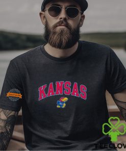 Champion Royal Kansas Jayhawks Arch Over Logo Shirt