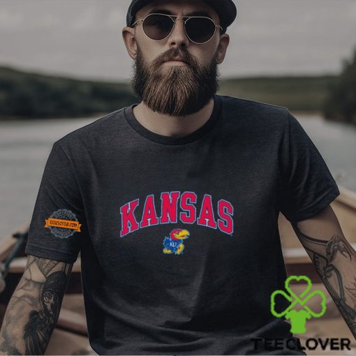 Champion Royal Kansas Jayhawks Arch Over Logo Shirt