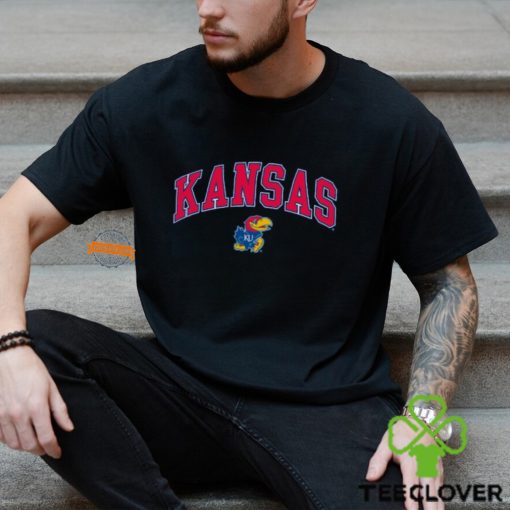 Champion Royal Kansas Jayhawks Arch Over Logo Shirt