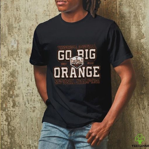 Champion Tennessee Orange Tennessee Volunteers 2024 NCAA Men's Baseball College World Series Champions Go Big Orange T Shirt