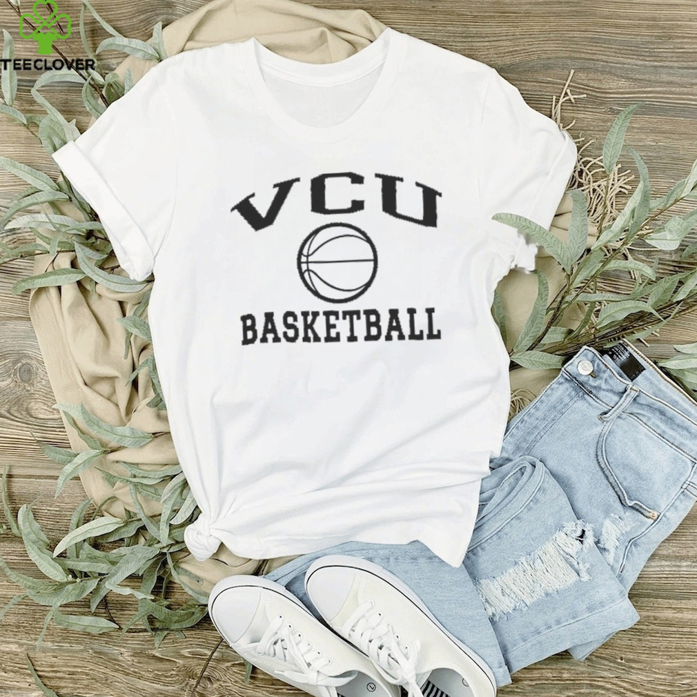 VCU Rams Champion Icon Logo Basketball Jersey T-Shirt - Gray