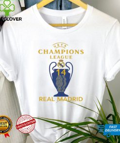 Champions 14 Real Madrid Paris 2022 Shirt