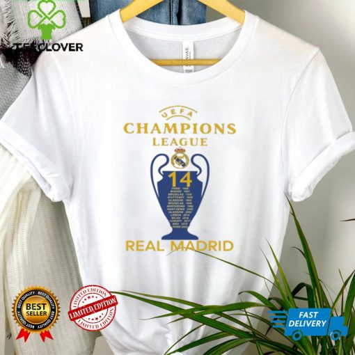 Champions 14 Real Madrid Paris 2022 Shirt