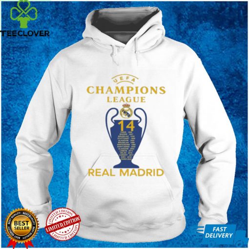 Champions 14 Real Madrid Paris 2022 Shirt